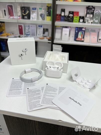 AirPods Pro/Pro 2 Опт/Роз Lux (2-е Поколение)