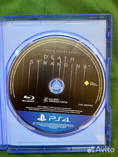 Диск Death Stranding для PS4