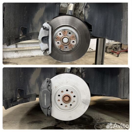 Тормозные суппорта 4pot VAG 345/340 mm