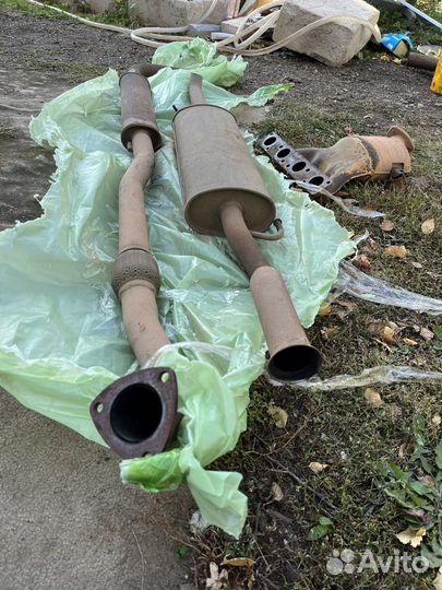 Выхлопная система на priora