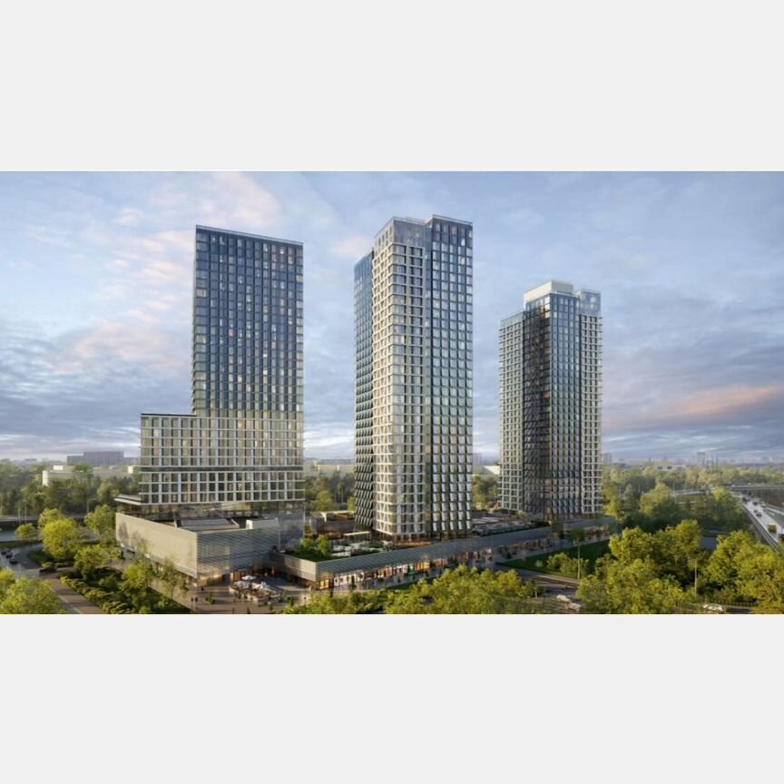 2-к. апартаменты, 61,2 м², 11/35 эт.