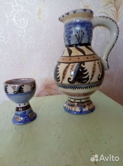 Кувшин СССР. Пара. Кружки 'Слава победителю