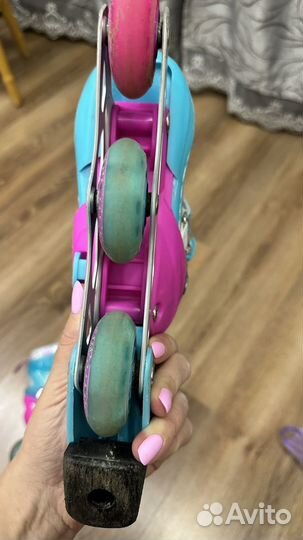 Роликовые коньки детские LOL