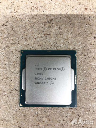Процессор intel celeron G3900