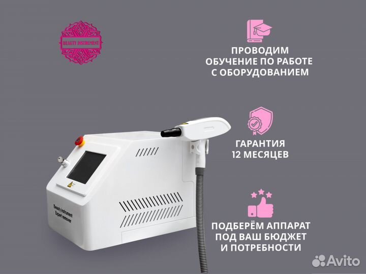 Аппарат для удаления перманентного макияжа и тату