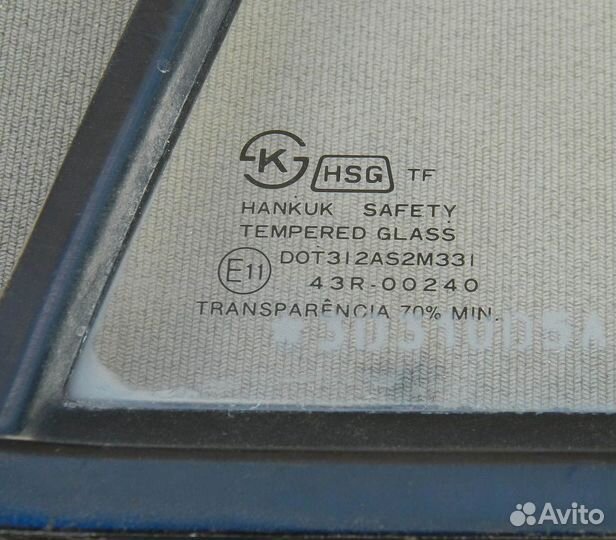 Форточка двери задней правой Nexia