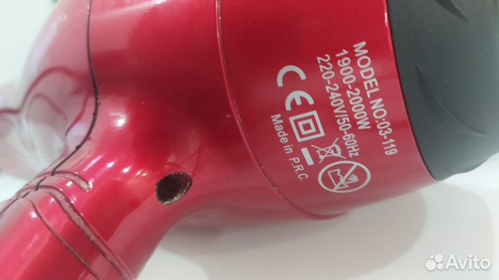 Фен Dewal на запчасти