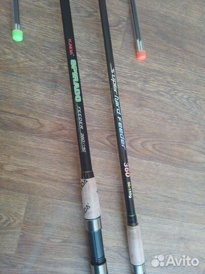 Фидерные удилища 3.6 и 3.9м