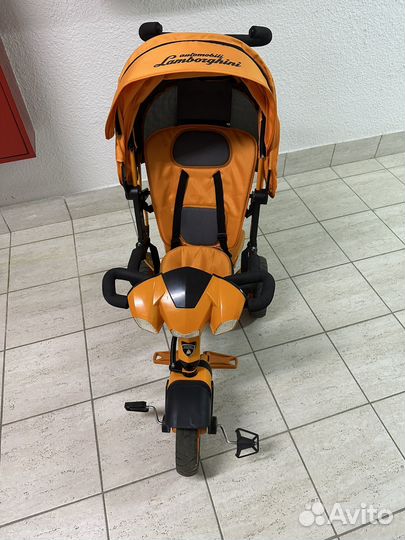 Детский трехколесный велосипед lamborghini
