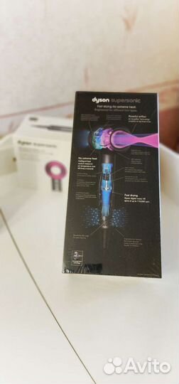 Фен dyson supersonic hd15 Синий - новый гарантия