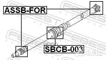 Крестовина карданного вала 22x35 assb-FOR assb