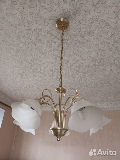 Люстра потолочная винтаж