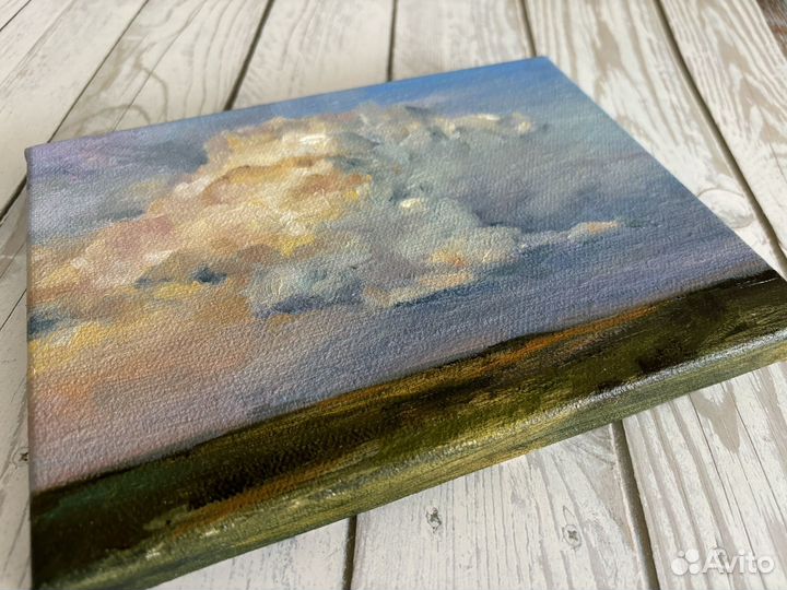 Картины маслом (этюд пейзаж)