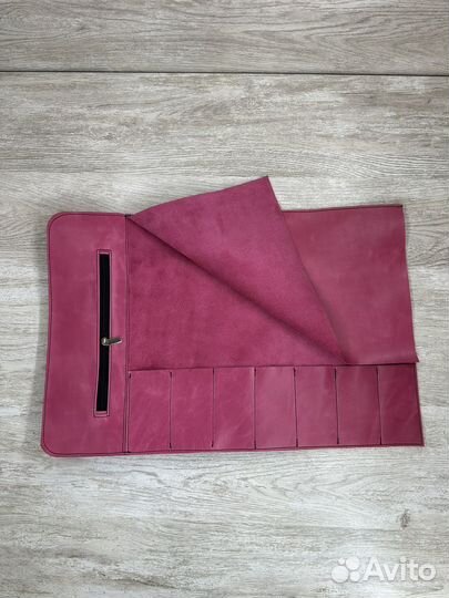 Кожаная скрутка для ножей