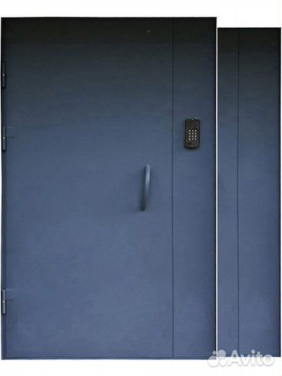 Дверь подъездная металлическая