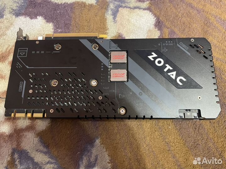 Zotac gtx 1080 Ti 11gb amp extreme