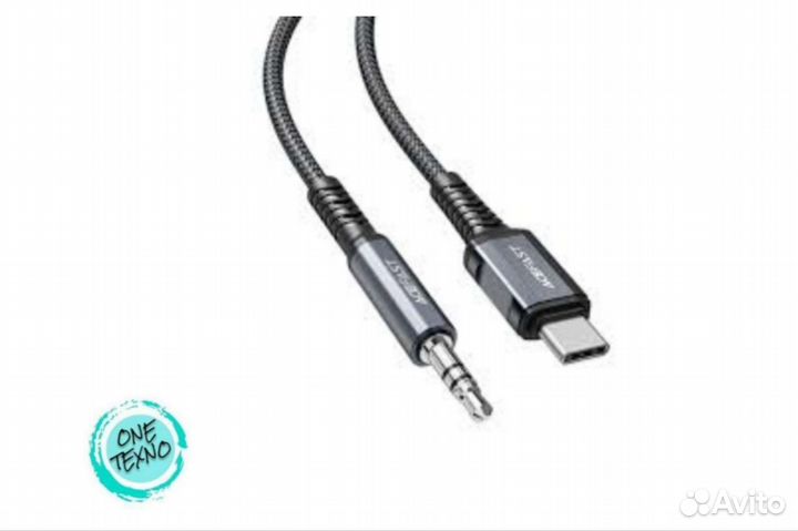 Кабель AUX Acefast C1-08 Type-C to 3.5mm