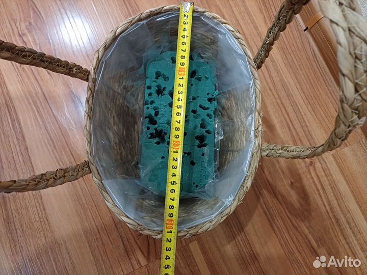 Корзина плетеная флористическая