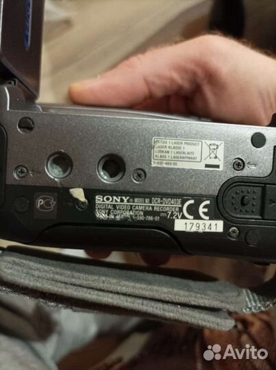Видео камера sony DCR-dvd403e мини диск