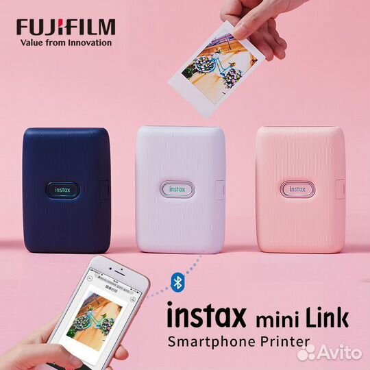 Печать фото на Instax mini link 2