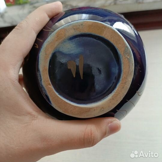 Кувшины с росписью СССР. Кобальт. 1950г