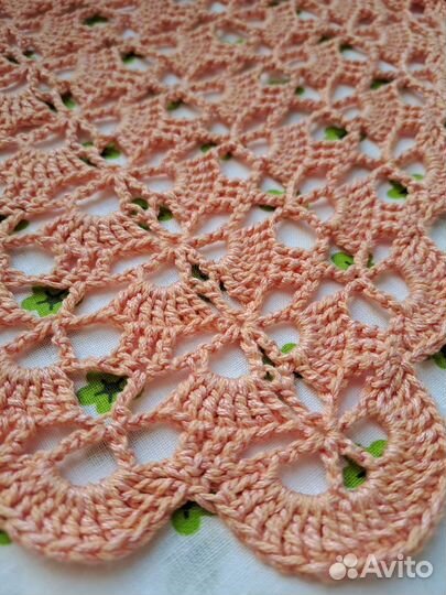 Вязаная косынка летняя