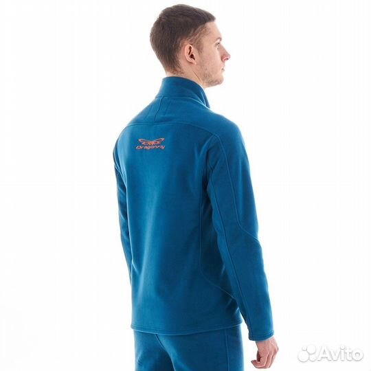 Флисовая Кофта Dragonfly Level Blue Orange 700200