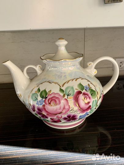 Чайник фарфоровый СССР