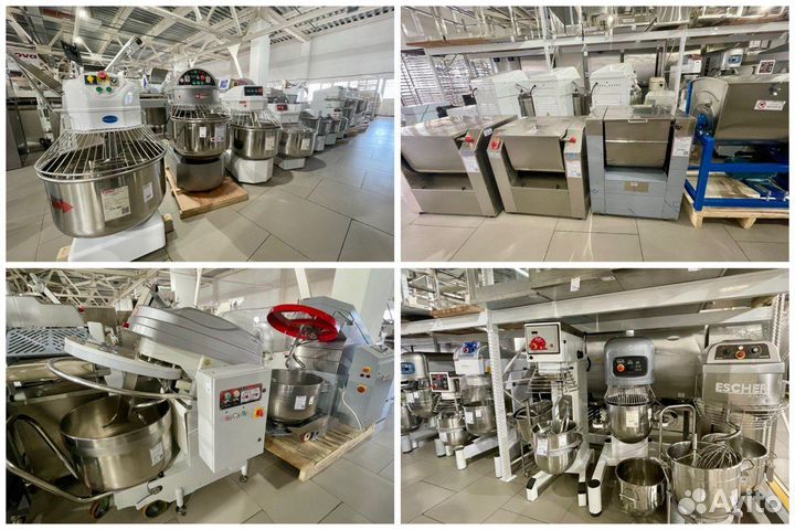 Тестомесы и миксеры