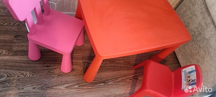 Стол и стул IKEA