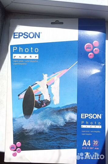Фотобумага epson A4