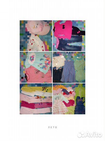 Одежда для девочек (платья, футболки, джинсы и др