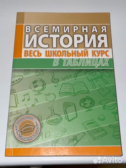 История в таблицах книга