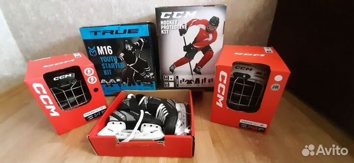 Комплект детской хоккейной формы CCM, True,Warrior