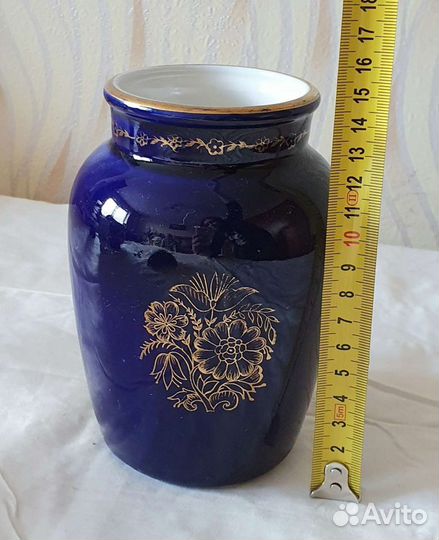 Ваза кобальт лфз 1960 гг