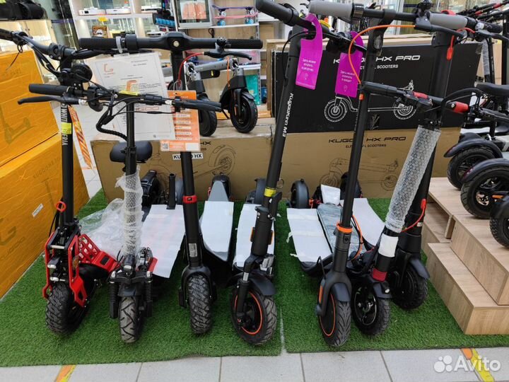 Электросамокаты Kugoo в ассортименте