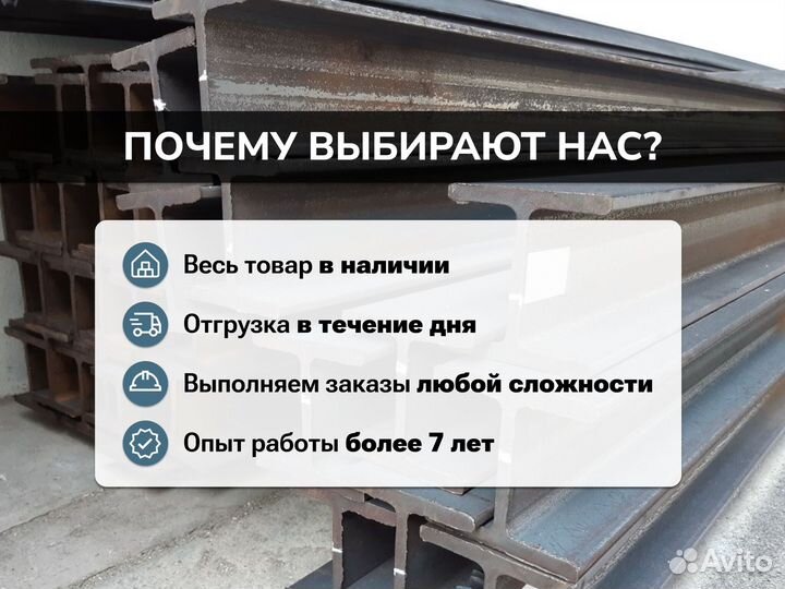 Балка двутавровая с доставкой