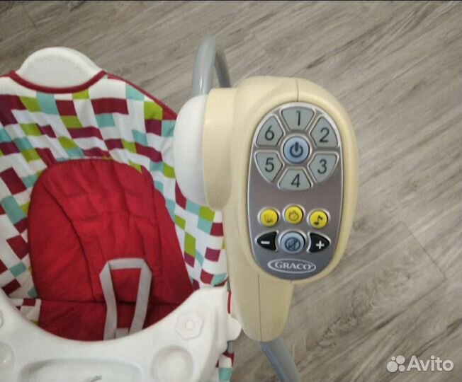 Детские электронные качели graco
