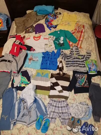 Вещи пакетом для мальчика 92