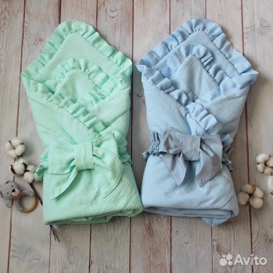 Новый муслиновый конверт лето