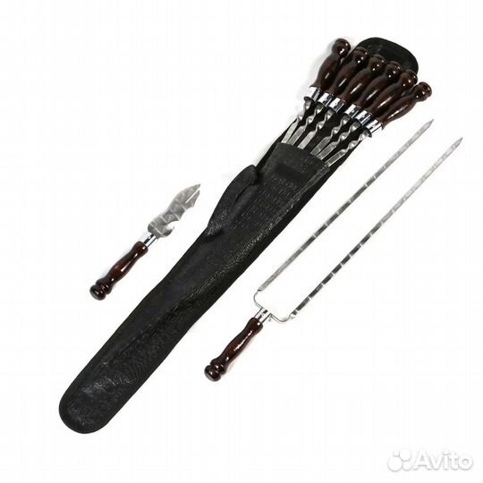 Набор шампуров в колчане Сокол