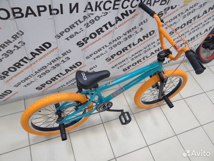 BMX Tech Team Goof бирюзово-оранжевый