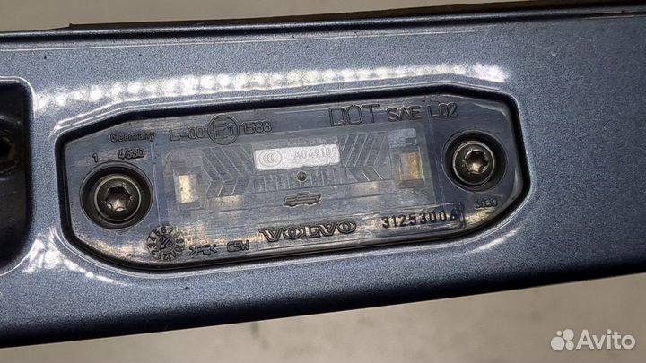 Подсветка номера Volvo V50, 2009