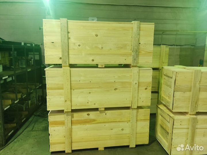 Ящик деревянный