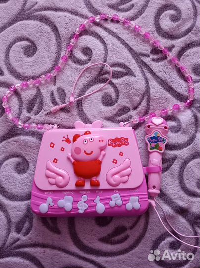 Сумочка+магнитофон+микрофон в кор