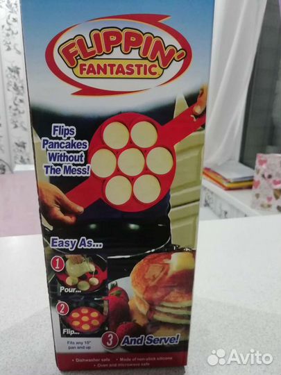 Силиконовая форма для оладий