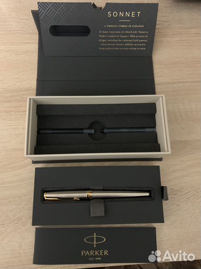 Перьевая ручка parker sonnet