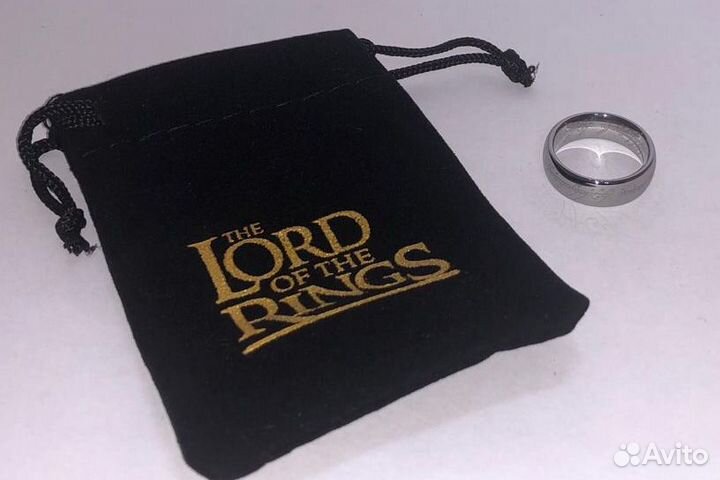 Кольцо Всевластия цвет серебро