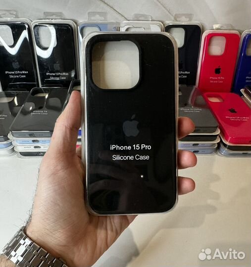 Чехол на iPhone 15/14/13/12/pro/pro max Silicon