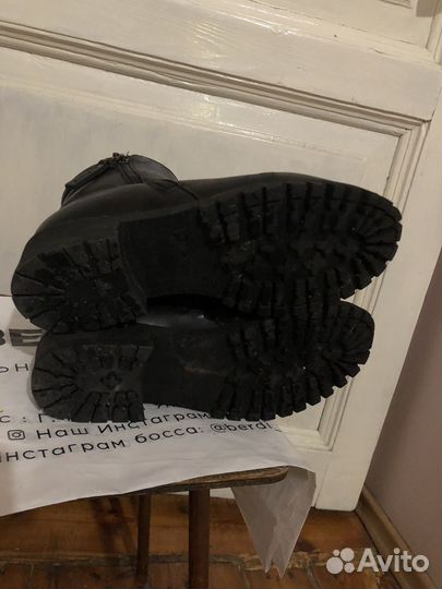 Ботинки женские зимние 38 размера кожаные